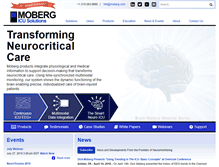 Tablet Screenshot of moberg.com